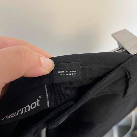 Marmot women’s soft shell black utility ski hiking pant outdoor small - Picture 6 of 9